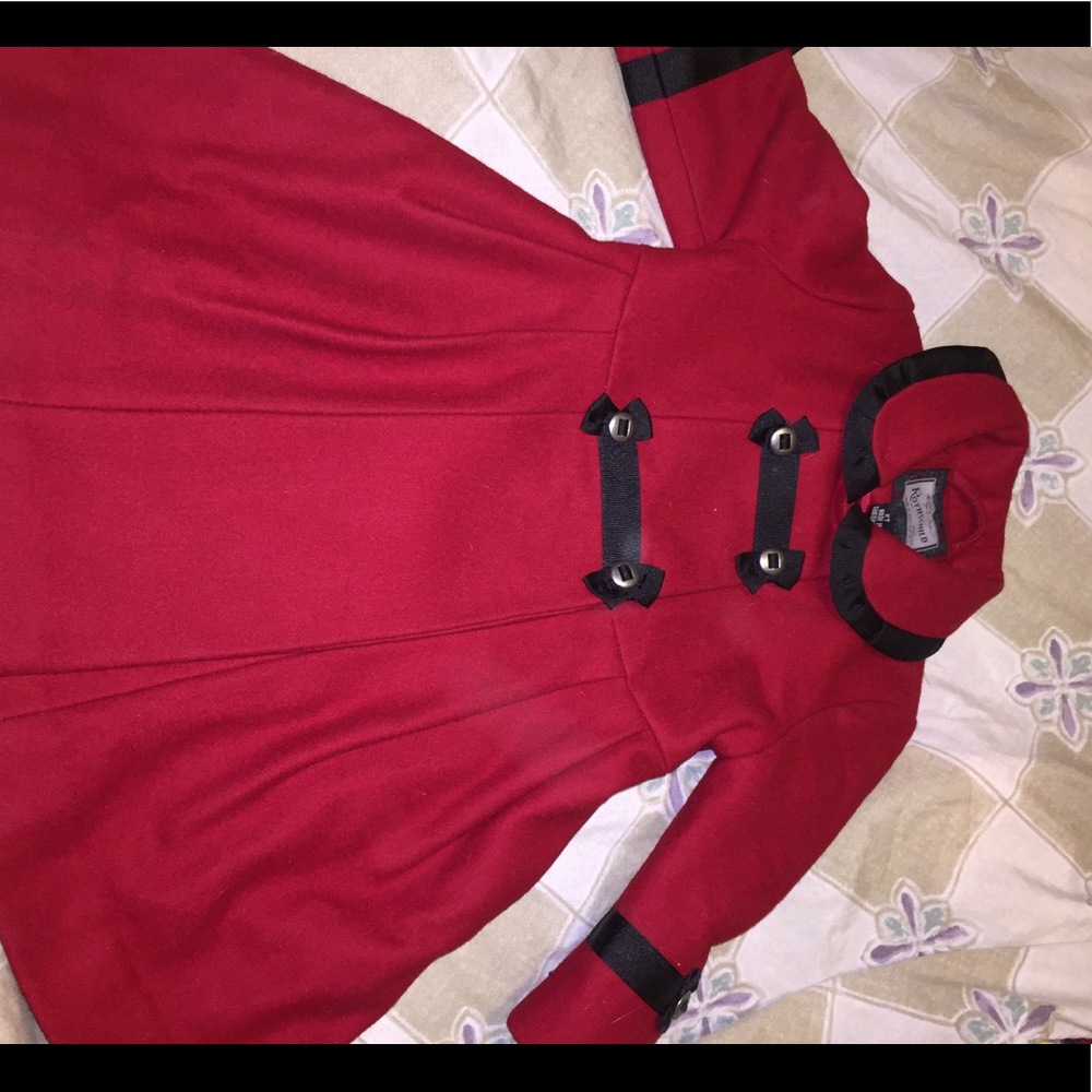 COPY - Rothschild red toddle coat